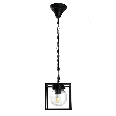 Светильник садово-парковый Feron PL705 на цепочке 60W E27 230V, черный - фото