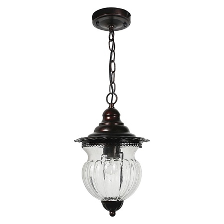 Светильник садово-парковый Feron PL595 на цепочке  60W 230V E27, коричневый - фото