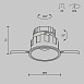 Встраиваемый светильник Technical Wise DL057-10W4K-W - фото