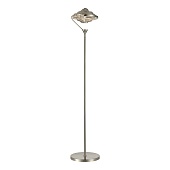 Торшер ST-Luce Никель/Дымчато-Серый LED 1*19W 3000K SL6115.105.01
