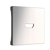 Накладка для розетки HDMI глянцевый никель WL02-HDMI-CP