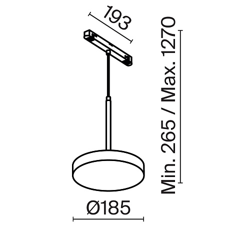 Трековый светильник Technical Plato TR123-4-15W-DS-B - фото