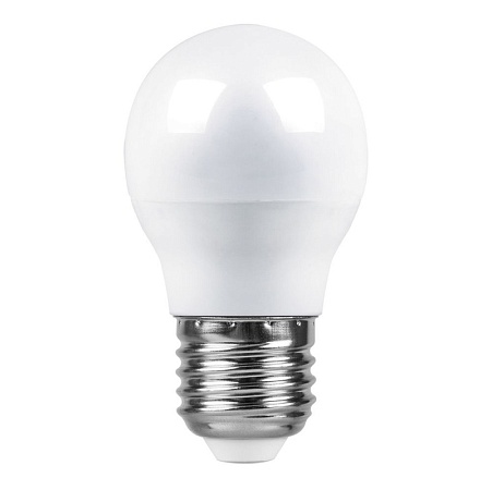 Лампа светодиодная Feron LB-95 Шарик E27 7W 175-265V 4000K - фото