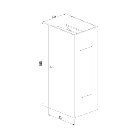 Уличный настенный светодиодный светильник Techno LED IP54 с регулировкой лучей 1638 TECHNO LED Elektrostandard - фото