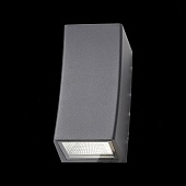 Светильник уличный настенный ST-Luce Черный кварцевый LED 2*5W 4000K SL088.421.02