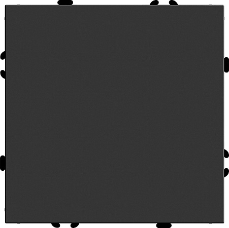 Переключатель перекрестный 1-клавишный (механизм), STEKKER, 250В, 10А, серия Эмили, RSW10-5110-05, черный уголь, soft touch - фото