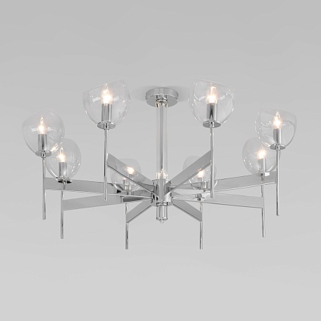 Потолочный светильник Eurosvet 60130/8 хром Smart - фото