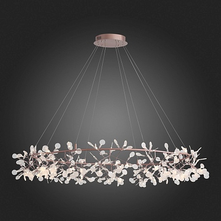 Люстра подвесная ST-Luce Медный/Белый LED 324*0,5W 3500K (из 2-х коробок) SL379.203.324 - фото