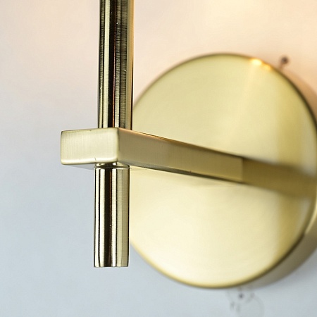 Бра Boule De Cristal Single Sconce Brass Imperiumloft 73511-22 - фото