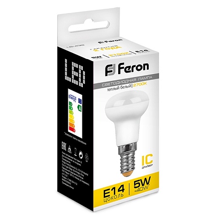 Лампа светодиодная Feron LB-439 E14 5W 175-265V 2700K - фото