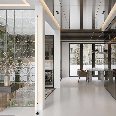 Светильник напольный ST-Luce Черный LED 1*28W 4000K ST901.405.28 - фото