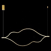 Светильник подвесной ST-Luce Золотистый/Белый LED 1*56W 4000K SL6106.203.56