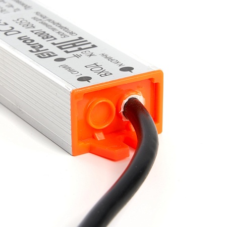 Трансформатор электронный для светодиодной ленты 40W 24V (драйвер), LB007 - фото