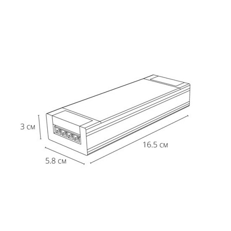 Блок питания 48V 100W 2.08А Arte Lamp PRO A481205N - фото