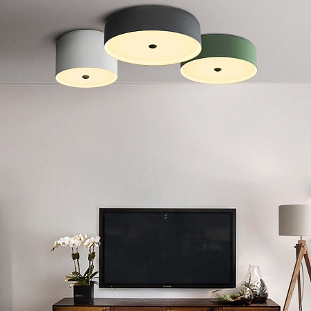 Потолочный Светильник Cylinder C White Imperiumloft 178354-26 - фото