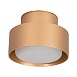 Светильник потолочный Feron HL367 Barrel AURA 12W, 230V, GX53, золото IP44 - фото