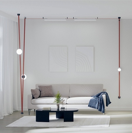 Светильник на шине Denkirs BELTY ORB DK5552-BK - фото