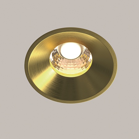 Встраиваемый светильник Technical Round DL058-12W3K-BS - фото