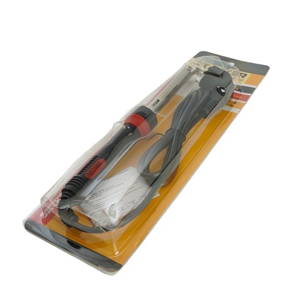 Паяльник с индикатором  80W, нихромовый нагреватель, долговечное жало, 230В STEKKER PLE301-80 - фото