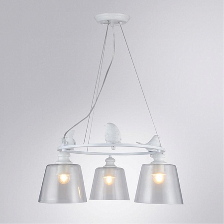 Подвесная люстра Arte Lamp PASSERO A4289LM-3WH - фото