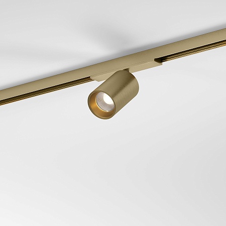 Brass Line Трековый светильник 10W 3000K латунь 85525/01 Elektrostandard - фото