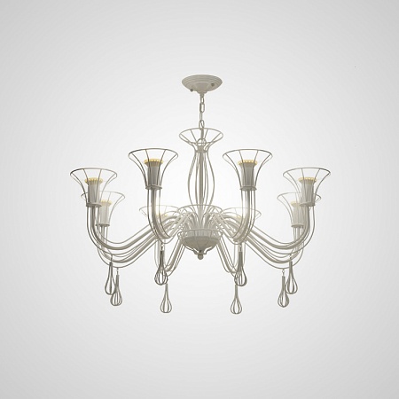 Подвесная Люстра Cast 8 White Imperiumloft 181893-26 - фото