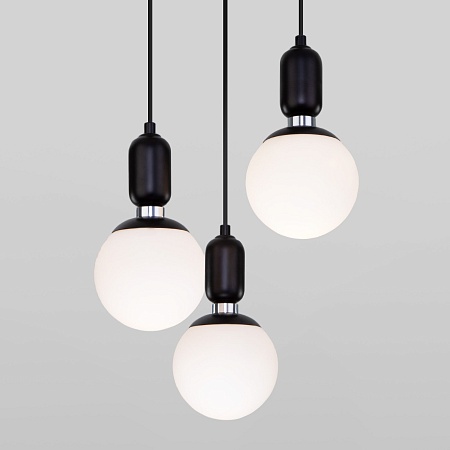 Подвесной акцентный светильник Eurosvet 50151/3 черный - фото