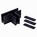 T- образный соединитель Skyline 220 ST-Luce Черный ST015.422.22 - фото