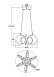 Подвесной светильник Freya Jumbo FR6047PL-L120W - фото