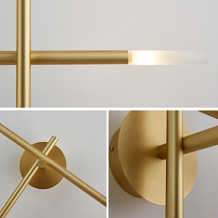 Настенное Бра Traverse Wall Gold H98 Imperiumloft 207740-26 - фото