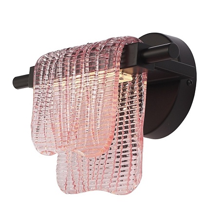 Светильник настенный ST-Luce черный/розовый LED 1*6W 3000K SL6021.401.06 - фото