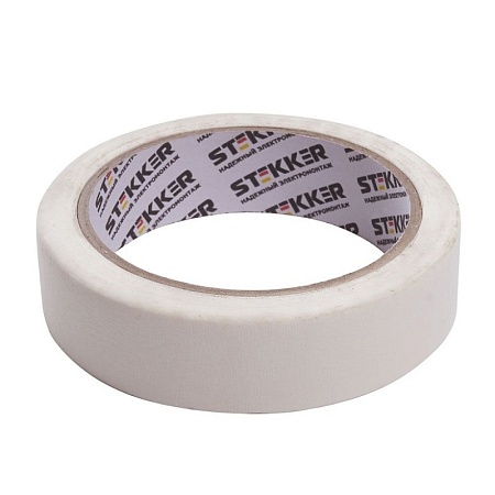 Малярная лента STEKKER INTP7-36-40 36 мм, длина 40 м, на бумажной основе, белый - фото