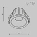 Встраиваемый светильник Technical Alfa LED DL043-01-10W4K-D-RD-WB - фото