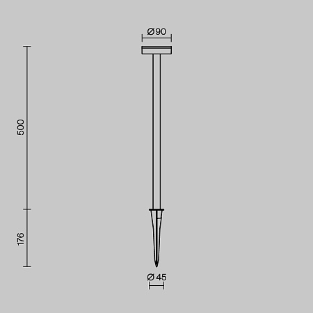 Ландшафтный светильник Outdoor O503FL-L4B3K1 - фото