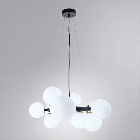 Подвесная люстра ARTE LAMP A2243SP-10BK - фото
