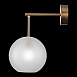 Бра ST-Luce Латунь/Белый E27 1*40W SL1133.501.01 - фото