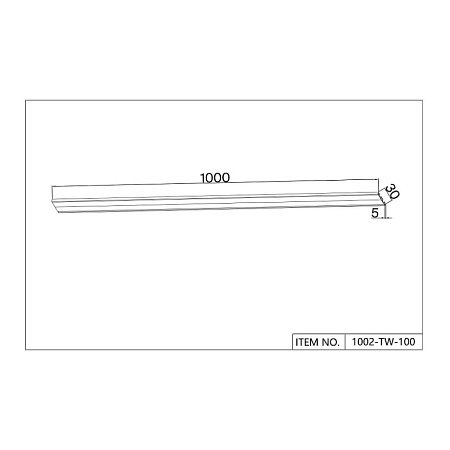 Накладной шинопровод Unica Favourite 1002-TW-100 - фото