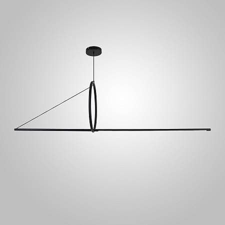 Подвесной Светильник Suspension Cercle Et Trait – Graphite Satine L170 Imperiumloft 202723-23 - фото