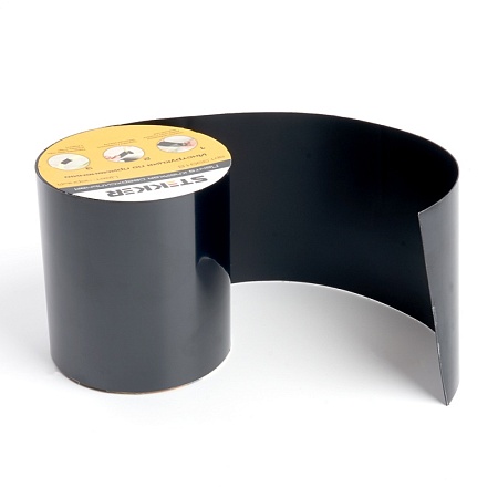 Лента  клейкая сверхсильная STEKKER 0,7*100 мм, 1,5 м. черная INTP9-0715-10 - фото