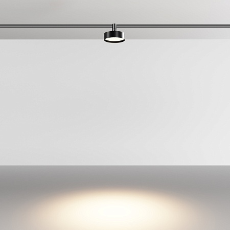 Трековая система Technical гибкая на стену чёрная 200x200x200 TS-Z-200-TR204-1-12W3K-B