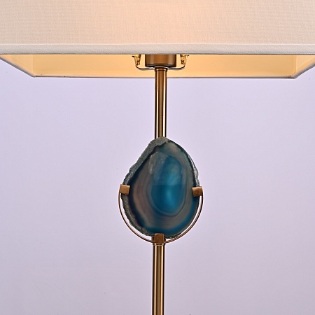 Настольная Лампа Blue Agate Table Lamp Imperiumloft 143994-22 - фото