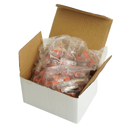 Клемма супер-компактная проходная серии 219 на 1 контакт STEKKER, LD219-421 - фото