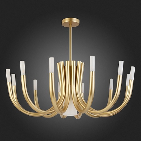 Люстра потолочная ST-Luce Золотистый/Белый G4/E27 12+1*5+60W SL1173.202.13 - фото