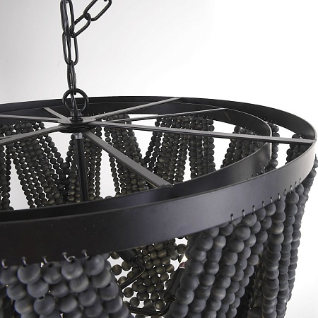 Люстра Amelia Wood Bead Chandelier Imperiumloft 123352-22 - фото