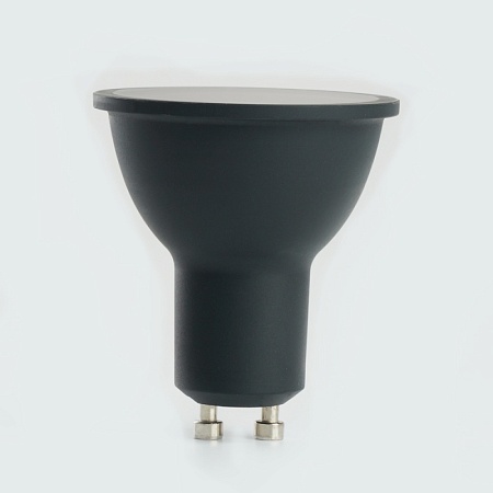 Лампа светодиодная Feron.PRO LB-1608 GU10 8W 175-265V 2700K в черном корпусе - фото
