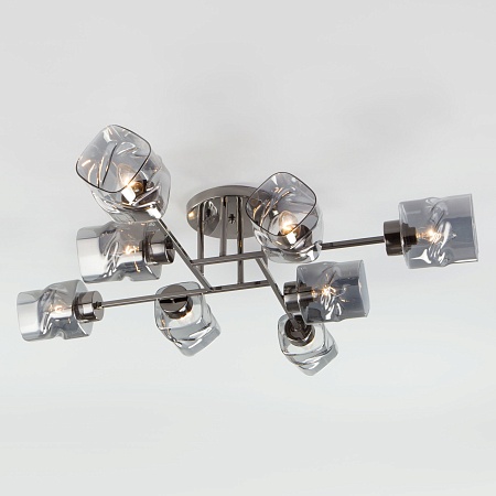 Потолочный светильник Eurosvet 30165/8 черный жемчуг - фото