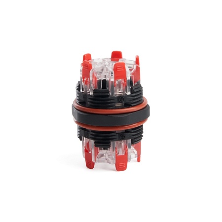 Соединитель-коннектор для проводов LD535, 5-контактный, с пружинным контактом, водонепроницаемый, черный - фото