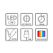 Ночник Arte Lamp TILLY A7371LT-1WH - фото