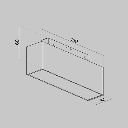 Трековый светильник Technical BASIS TR012-2-7W4K-B - фото