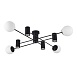 Светильник потолочный Черный/Белый GU10+E27 4+4*5+60W SLE1105-402-08 - фото